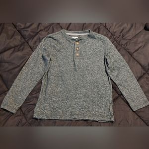 Kids Green Soft Long Sleeve Shirt